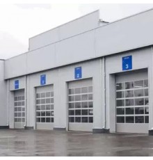 Панорамные ворота серии AluTrend 4000х4000 мм